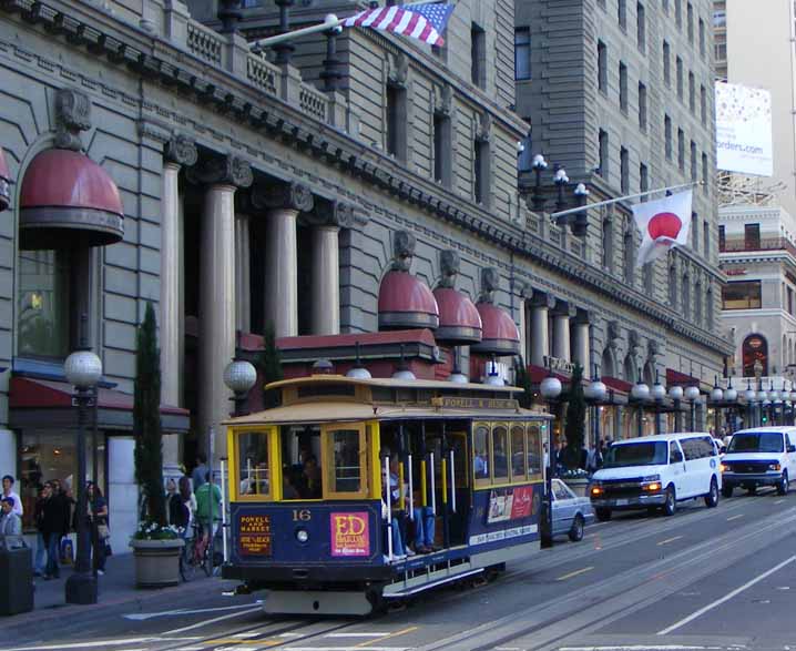 San Francisco cable car 16